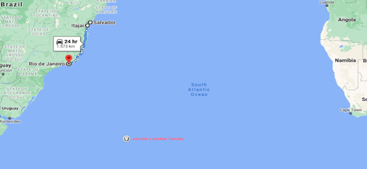 1.700 miles to safety: Isabelle Joschke on her way to Brazil 1.700 miles to safety: Isabelle Joschke on her way to Brazil